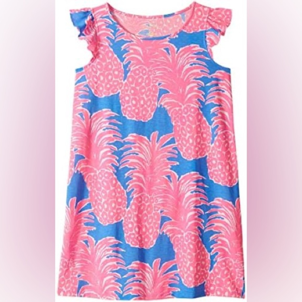 Lilly Pulitzer Girls Pineapple Dress